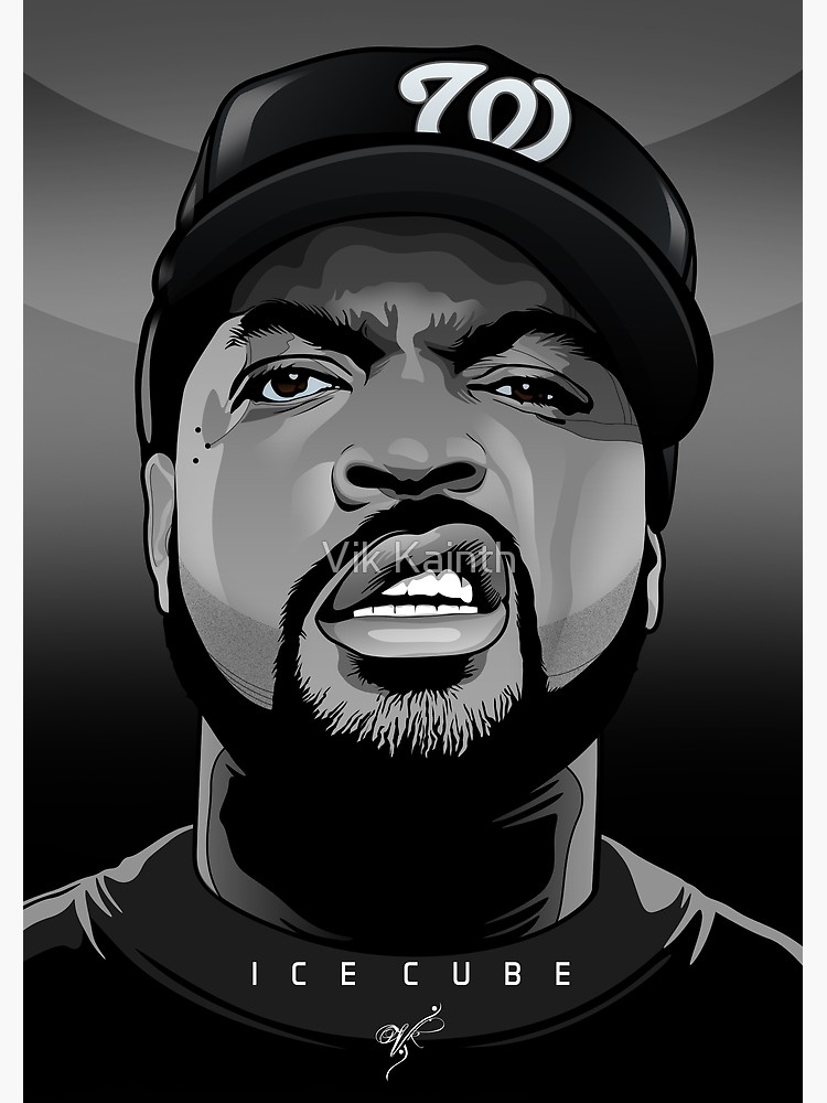 Ice Cube Vector Portrait 750x1000 Ice Cube Vector Portrait
