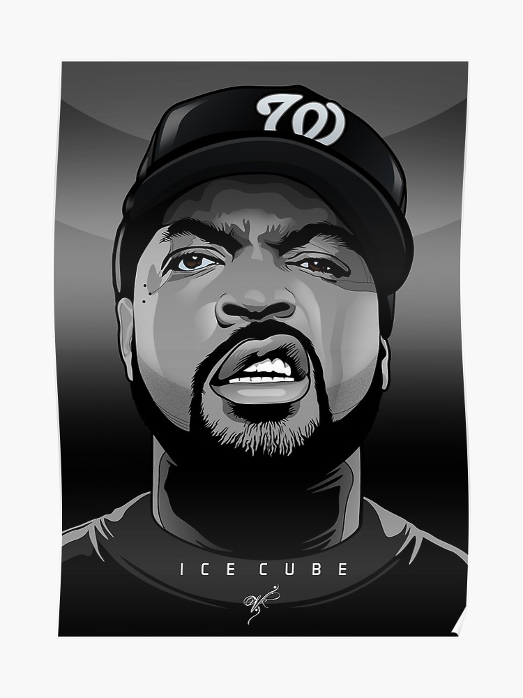 Ice Cube Vector Portrait 750x1000 Ice Cube Vector Portrait