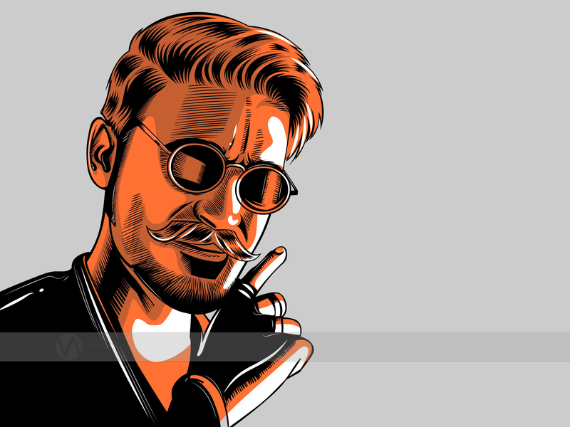 Vector Portrait 800x600 Vector Portrait