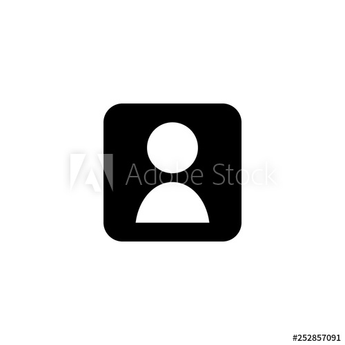 500x500 Portrait Icon Vector Portrait Sign On White Background Portrait