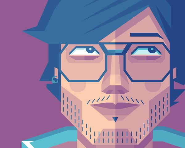 How To Create A Self Portrait In A Geometric Style 600x480 How To Create A Self Portrait In A Geometric Style