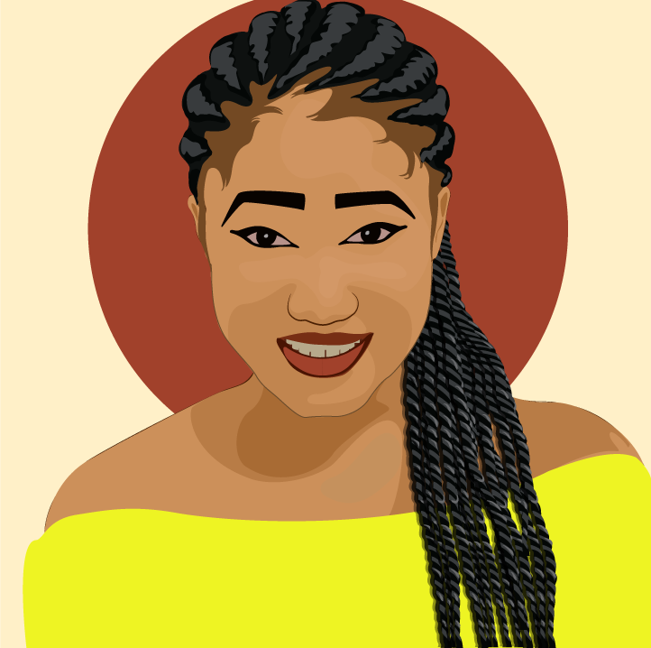 722x718 Illustrator Vector Portrait Adobe Illustrator