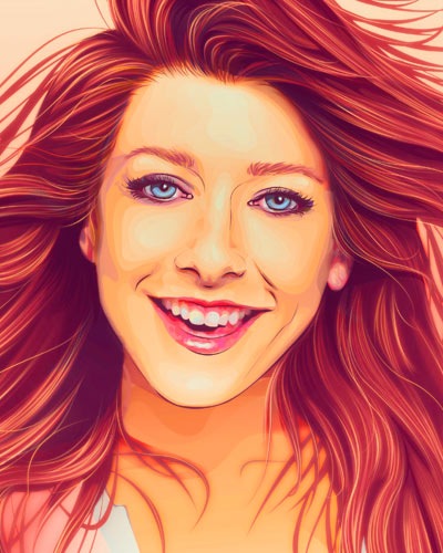400x500 Creative Vector Portraits Images
