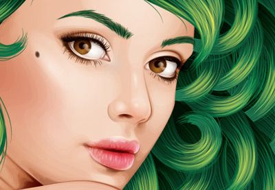 400x277 I've Created Several Vector Portrait Tutorials In The Past, But