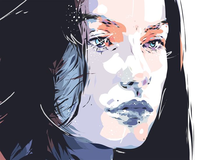 735x552 Vector Portrait Adobe Illustrator Tutorial Create A Brand New