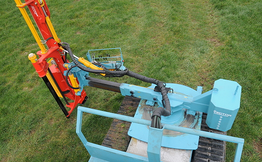 525x326 Vector Powerdrive New Post Driver Operates On Tracks Whats New