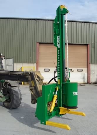 330x460 Vector Telescopic Handler Post Driver