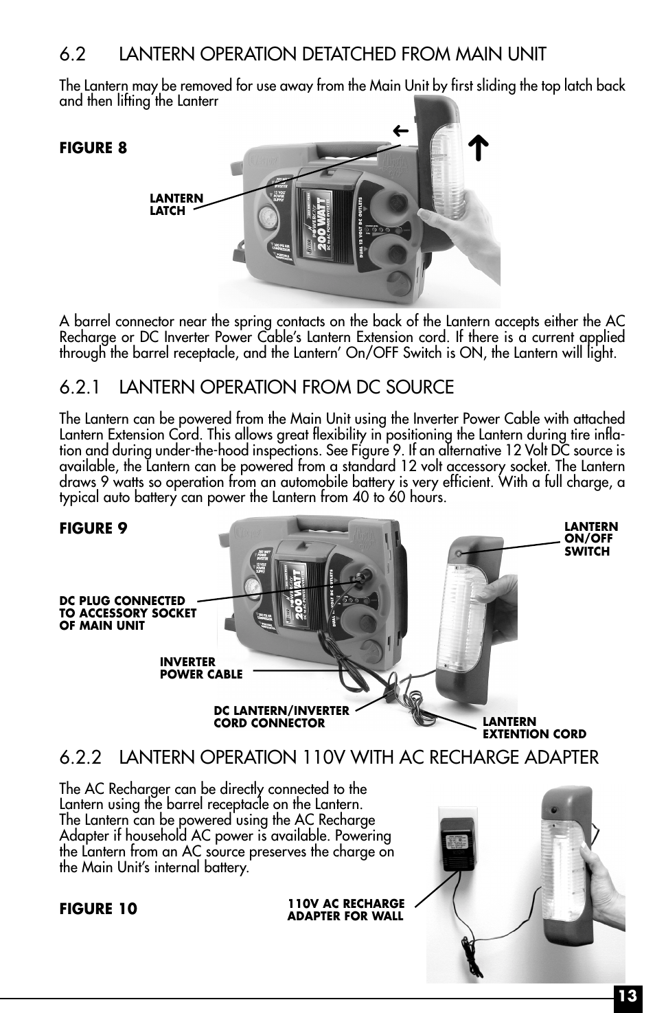 954x1475 Lantern Operation Detatched From Main Unit, Lantern Operation