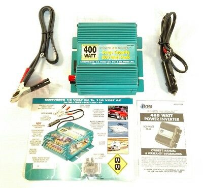 Pre Owned Vector Power On Board Dc To Ac Power Inverter Surge 400x370 Pre Owned Vector Power On Board Dc To Ac Power Inverter Surge