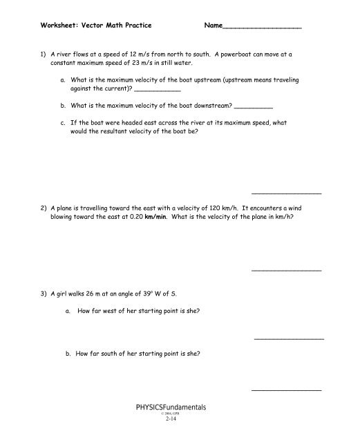 495x640 Vector Math Practice Worksheet