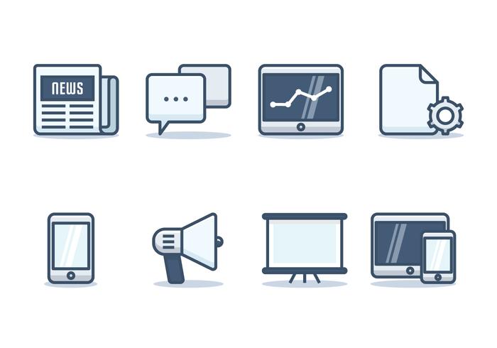 700x490 Press Free Vector Art