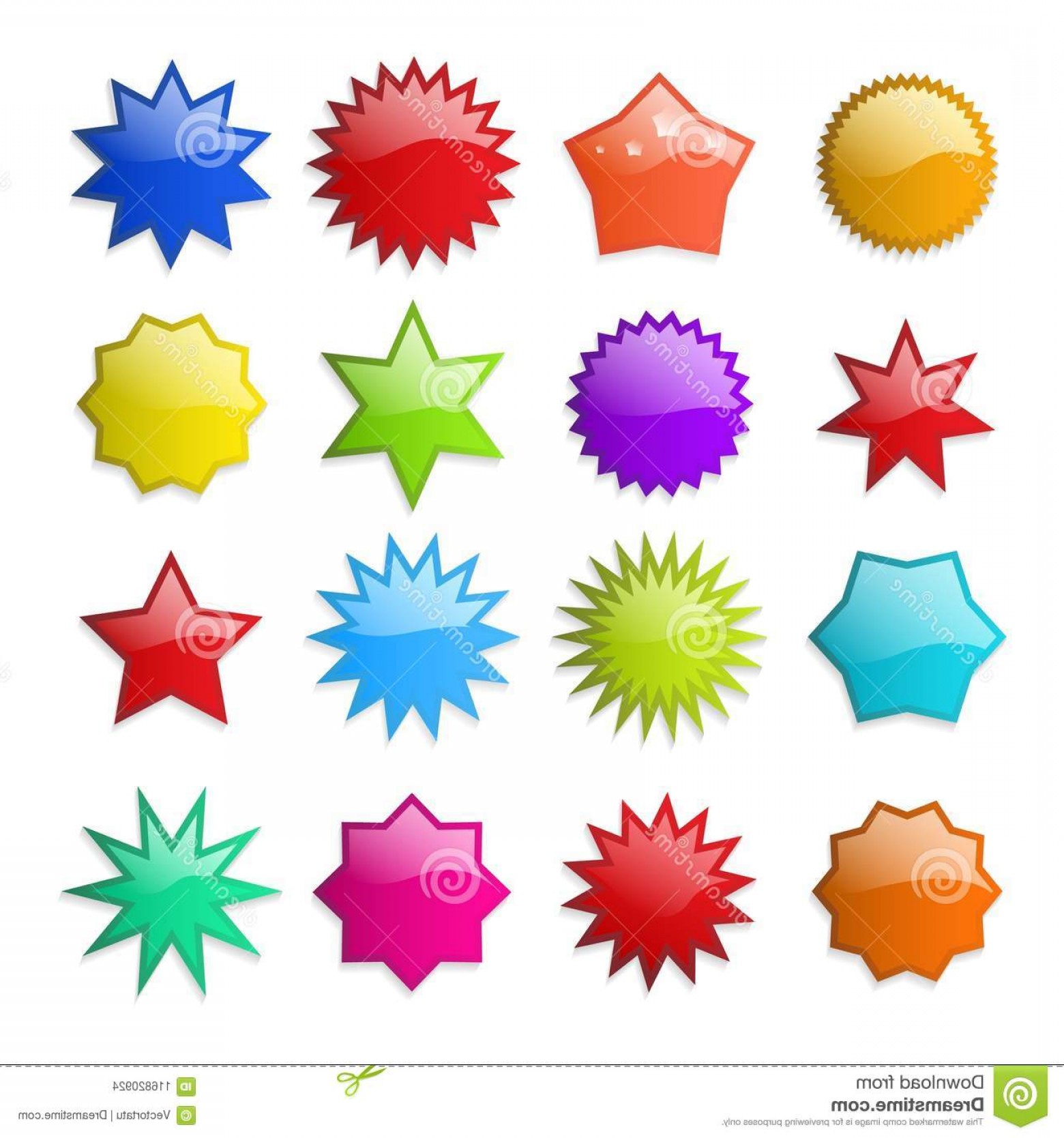 1560x1668 Starburst Shape Stickers Shapes Circle Star Burst Promo Blank Sale