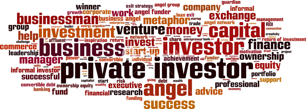 1000x358 Private Investor Word Cloud Concept Vector Illustration Royalty
