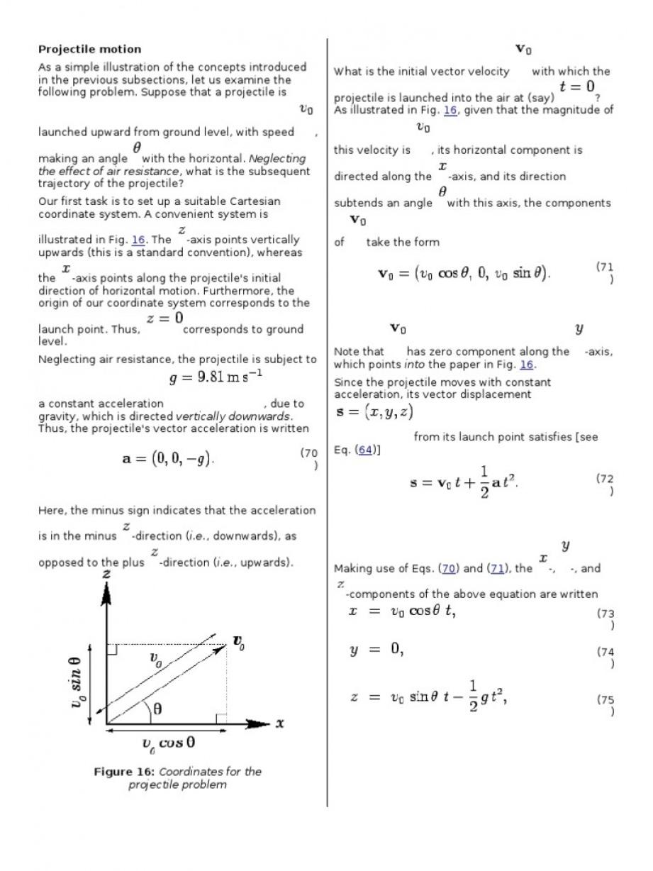 Vectors Worksheet With Answers