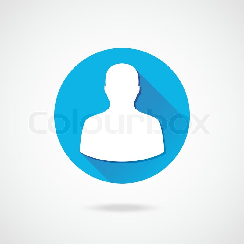 800x800 Vector Profile Icon Stock Vector Colourbox