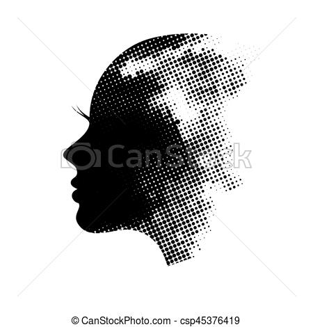 450x470 Collection Of 'profile Silhouette Vector' Download More Than