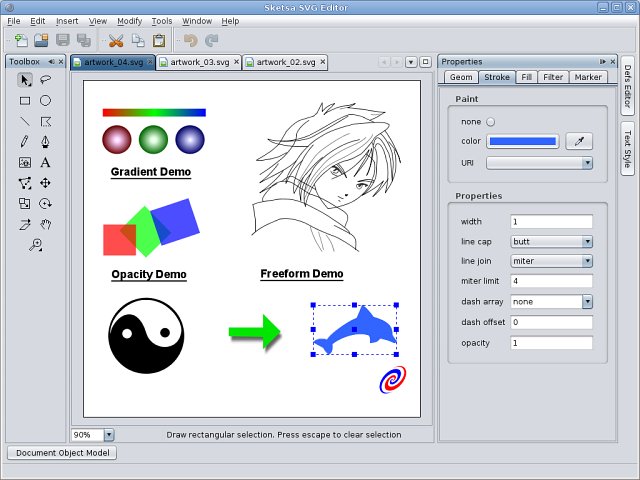 Sketsa Editor Screenshot 640x480 Sketsa Editor Screenshot