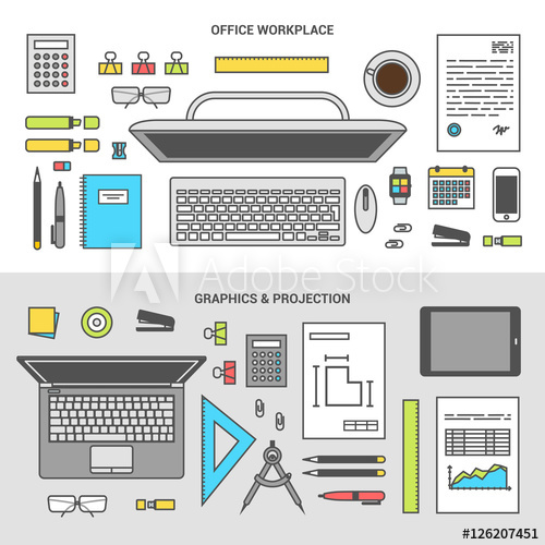 Banner Concept Graphics And Projection, Workplace Collection 500x500 Banner Concept Graphics And Projection, Workplace Collection