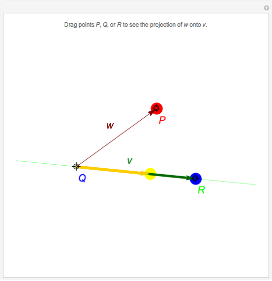 Vector Projection 550x568 Vector Projection