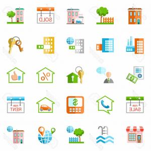 Photostock Vector Property And Real Estate Services Colored Icons 300x300 Photostock Vector Property And Real Estate Services Colored Icons