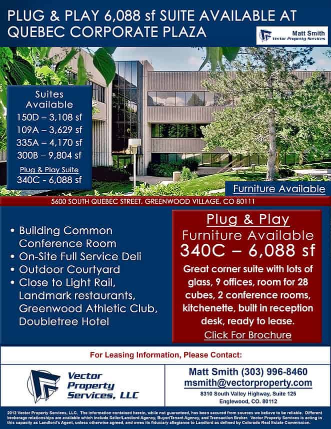 Sf Plug And Play Office Suite Available In Greenwood Village 662x857 Sf Plug And Play Office Suite Available In Greenwood Village