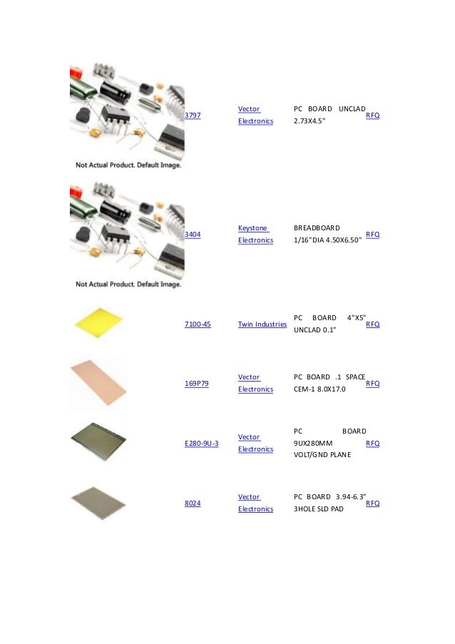 638x903 Prototype Boards Perforated Prototyping Products