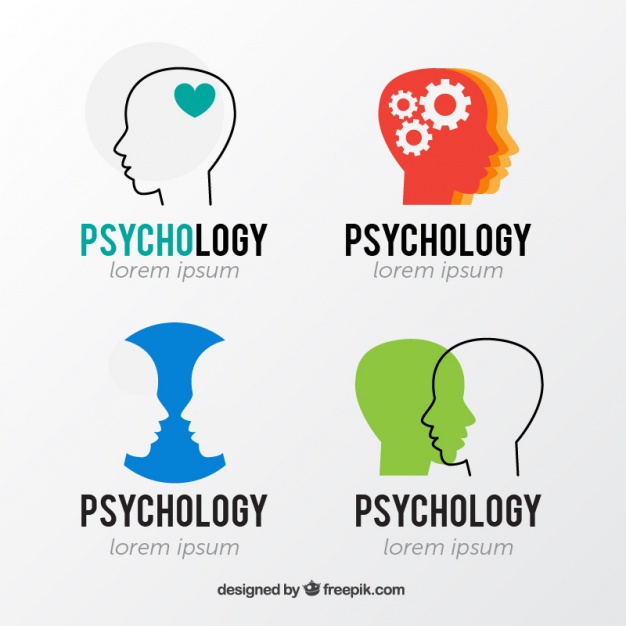 626x626 Psychology Logos With Head Silhouettes Vector Free Download