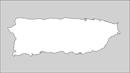 255x144 Editable Royalty Free Map Of Puerto Rico In Vector Graphic Online