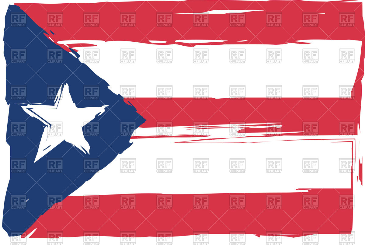 1200x805 Grunge Puerto Rico Flag Vector Image Of Flags Ribbons