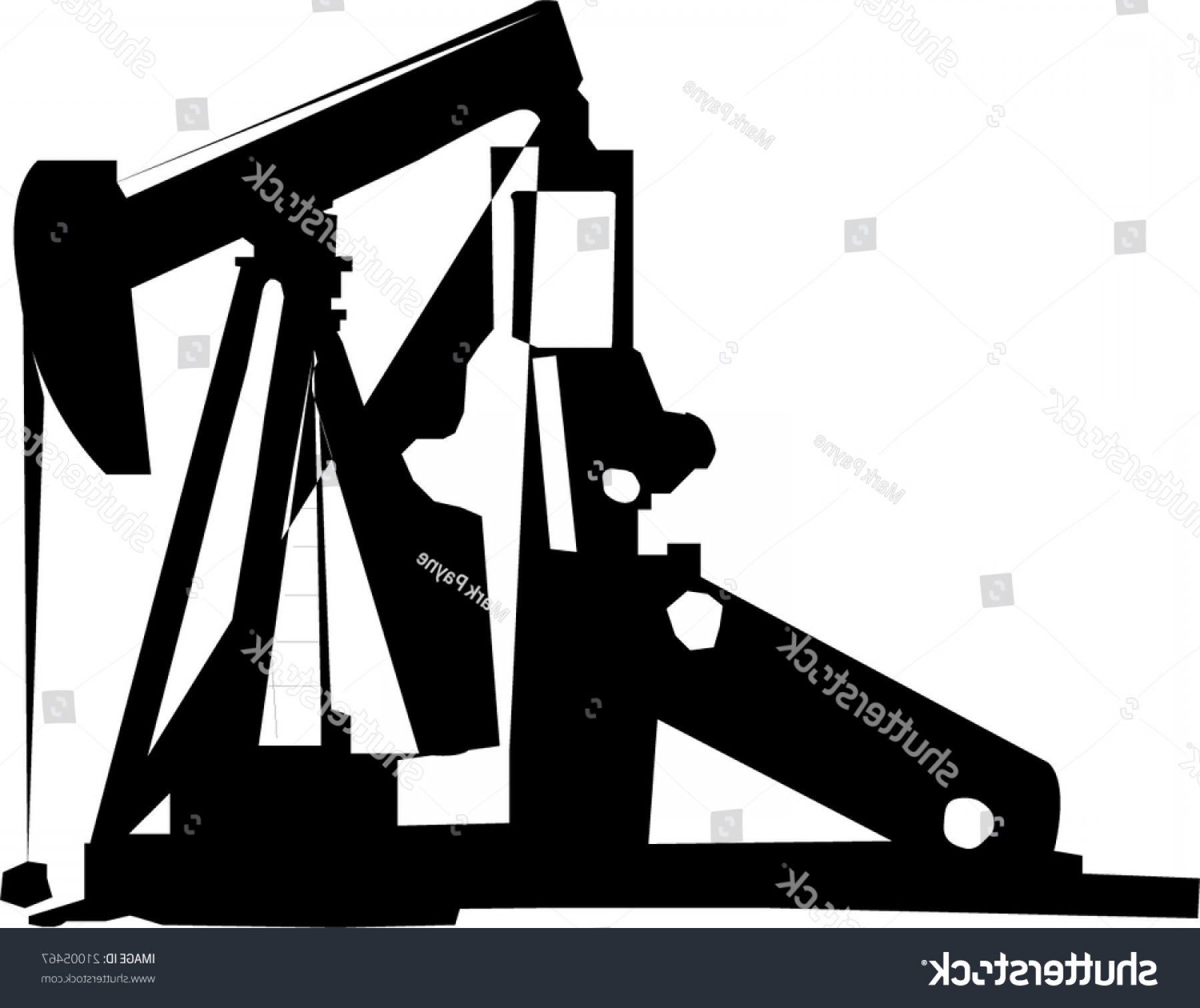 1800x1512 Oil Well Pump Silhouette Vector Over Soidergi
