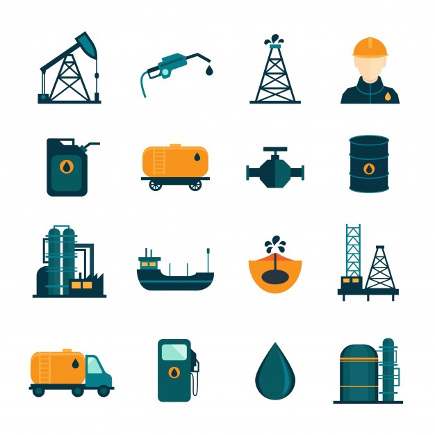 Oil Industry Drilling Refining Process Petroleum Transportation 626x626 Oil Industry Drilling Refining Process Petroleum Transportation