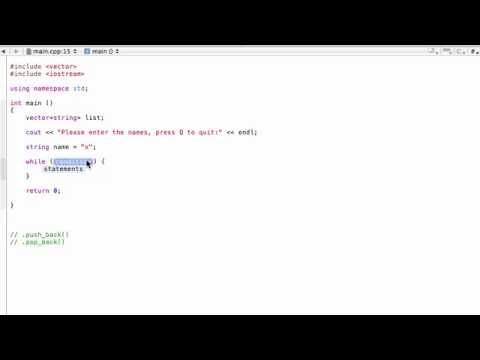 480x360 Use Push Back And Pop Back To Add Or Remove Elements From Vectors