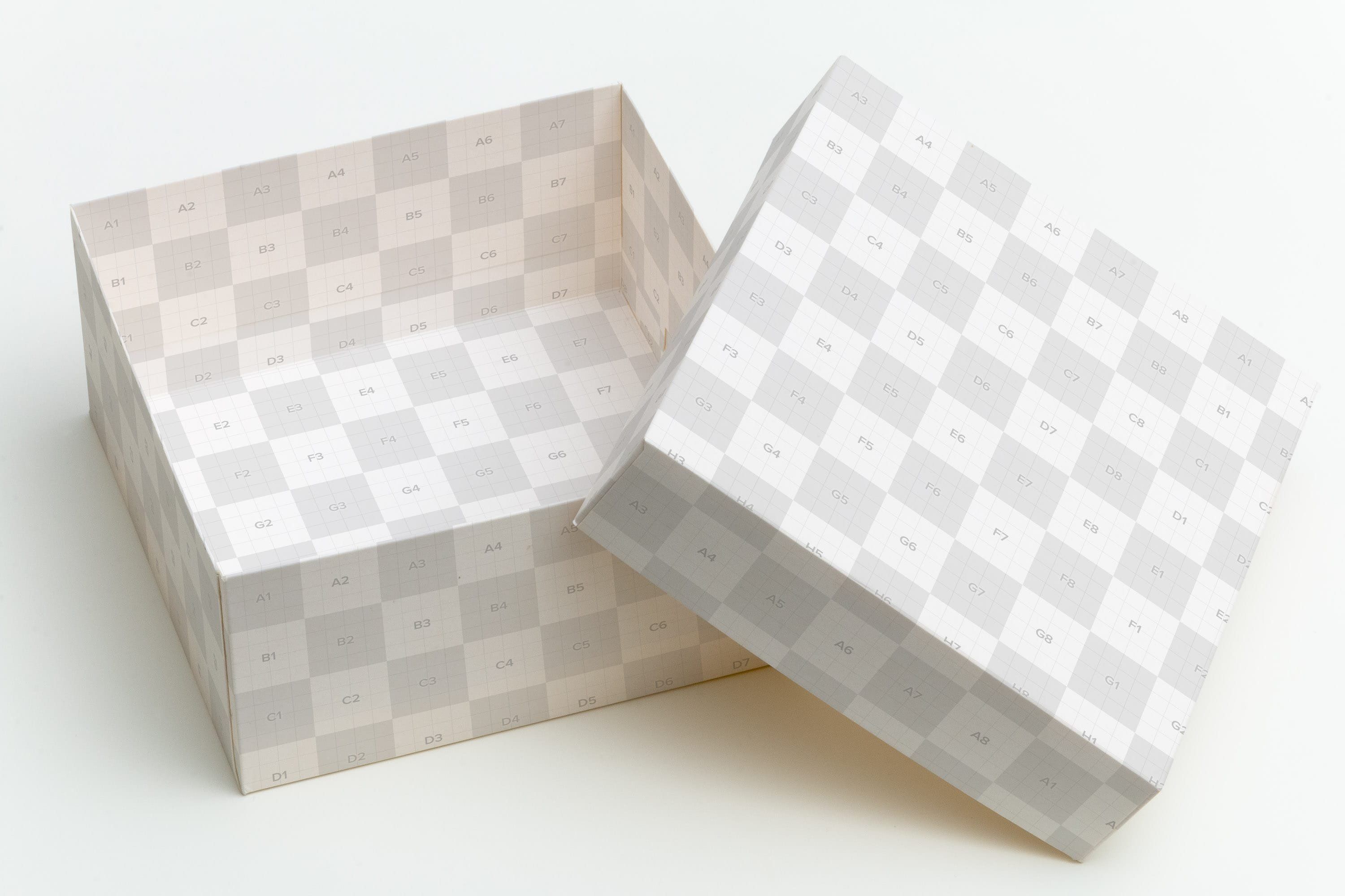 3000x2000 Big Gift Box Mockup