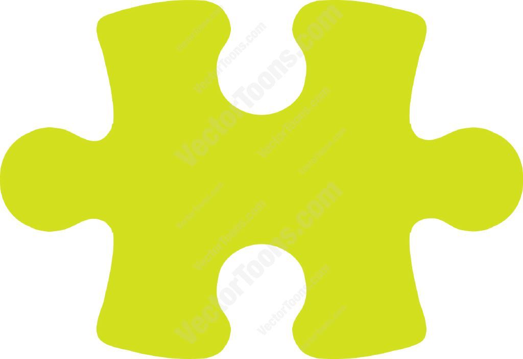 1024x702 Lime Green Puzzle Piece