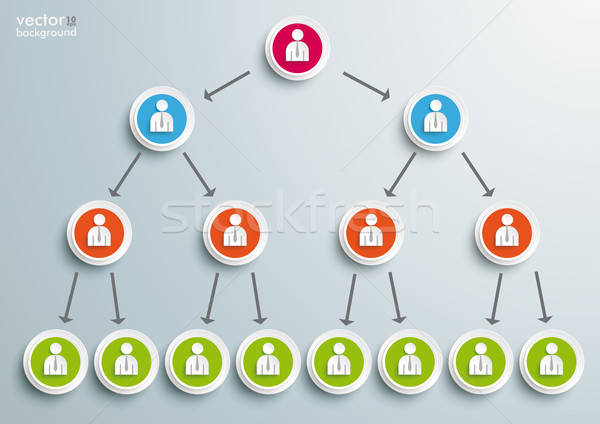 600x424 Pyramid Scheme Infographic Vector Illustration