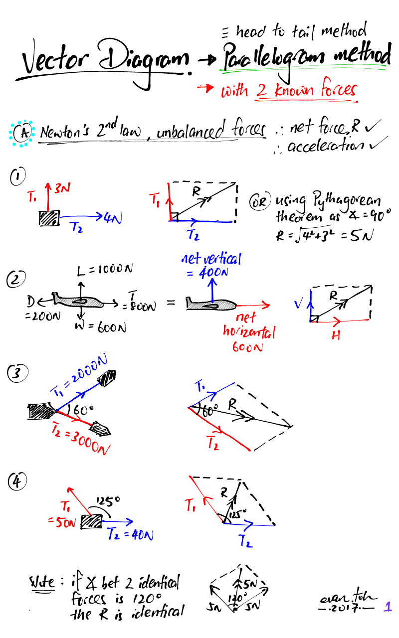 800x1280 Vector Diagram Parallelogram Method For Different Kinds