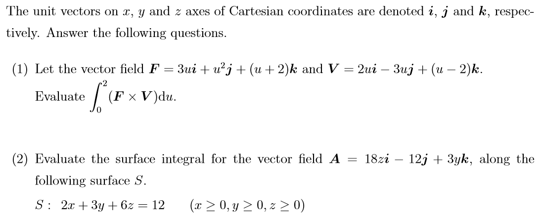 1092x448 Vector Analysis Questions