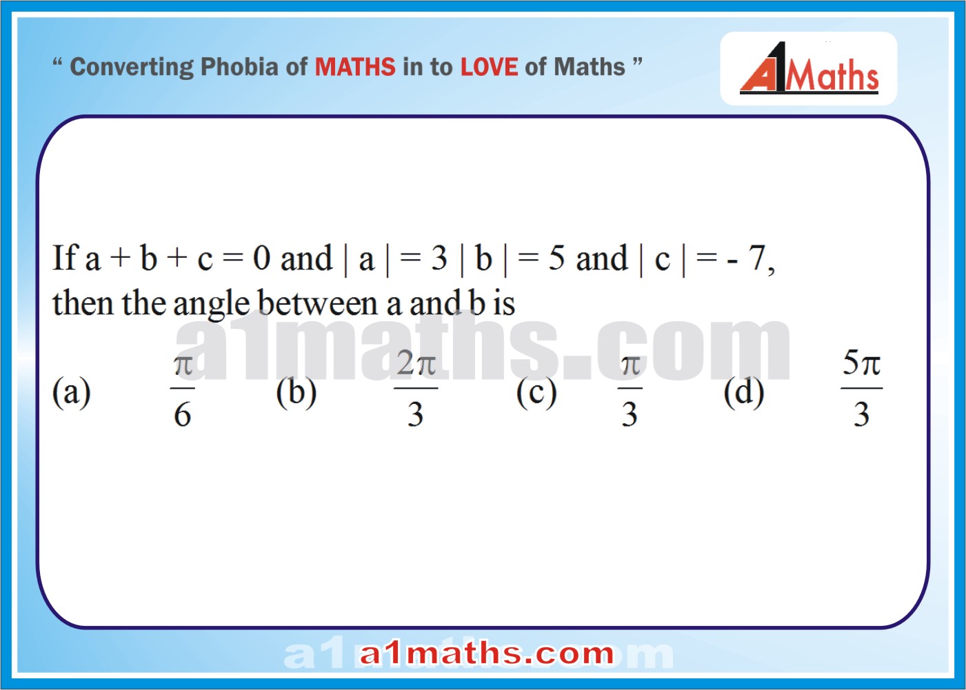 1401x1001 Vectors For Iit Jee Maths Solved Objective Questions Maths