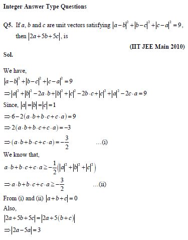375x478 Vectors Important Questions Revision Notes For Jee