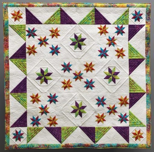 510x503 Cascading Stars Pattern