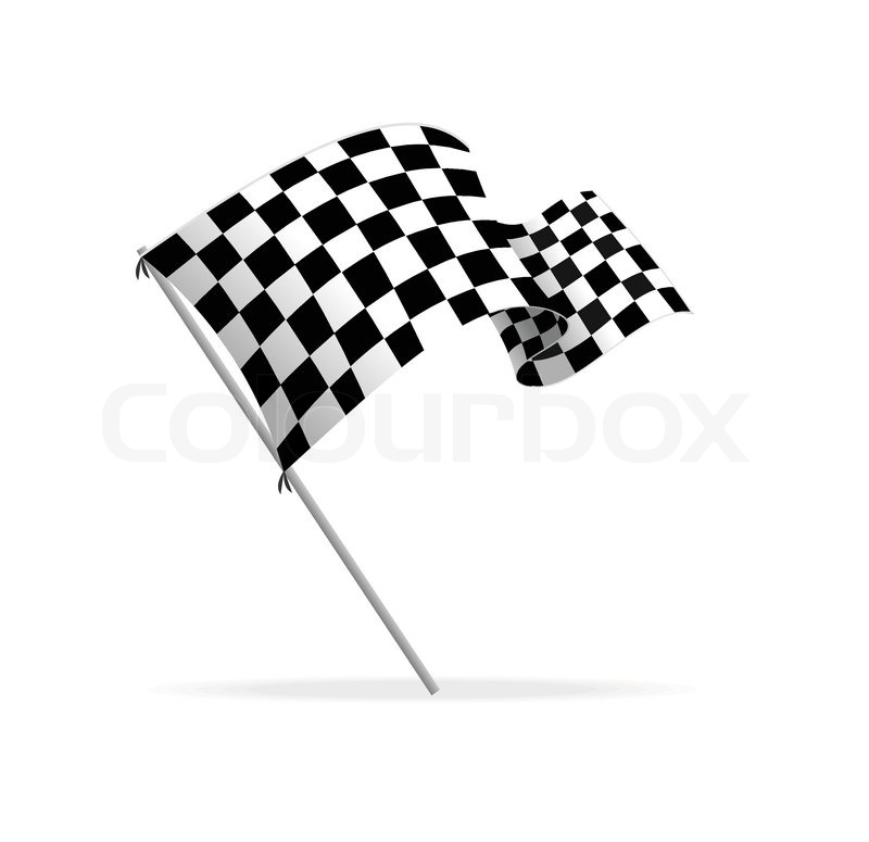 800x775 Vector Racing Flag Stock Vector Colourbox