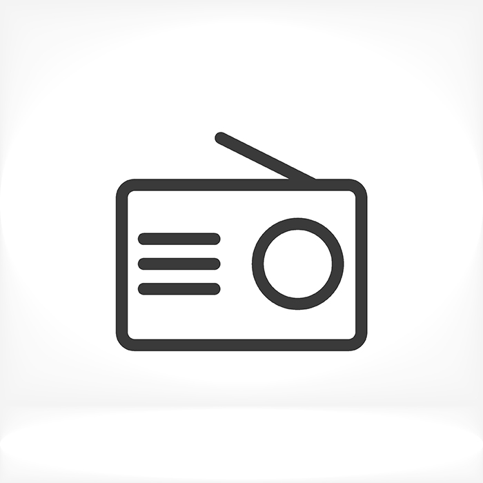 700x700 Radio Icon, Radio Icon Flat, Radio Icon Picture, Radio Icon Vector