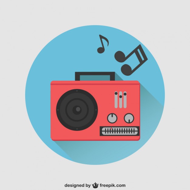 626x626 Red Radio Vector Vector Free Download