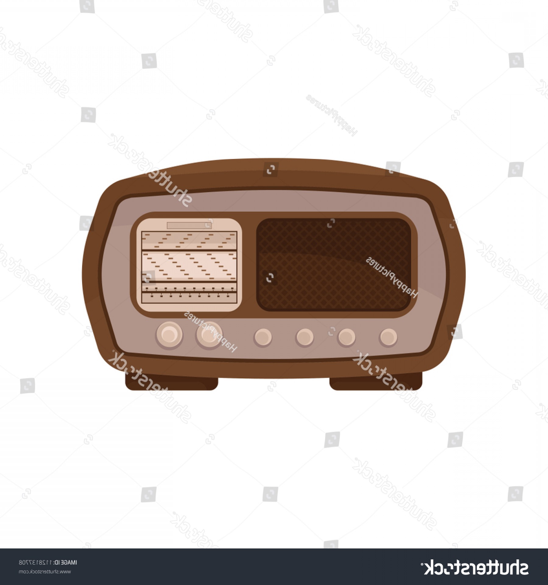1800x1920 Vintage Radio Vector Boozeworthy