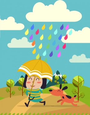 289x368 Rain Drops Vector Free Vector Download