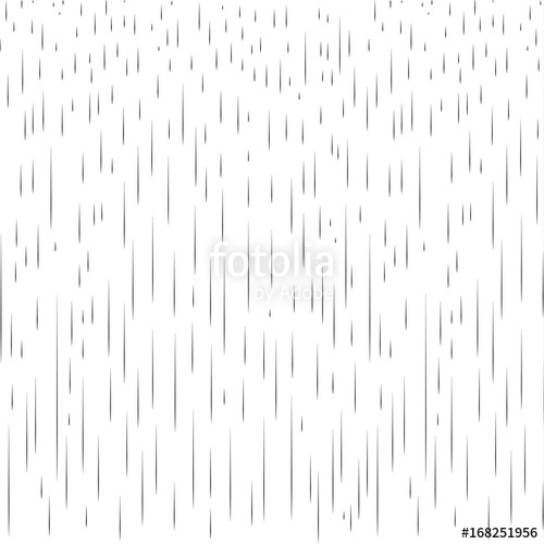 500x500 Rain Pattern Rainy Drops, Fall Rain, Dynamic Lines Black