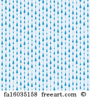 180x195 Free Art Print Of Rain Drops Image Rain Drops Image Blue