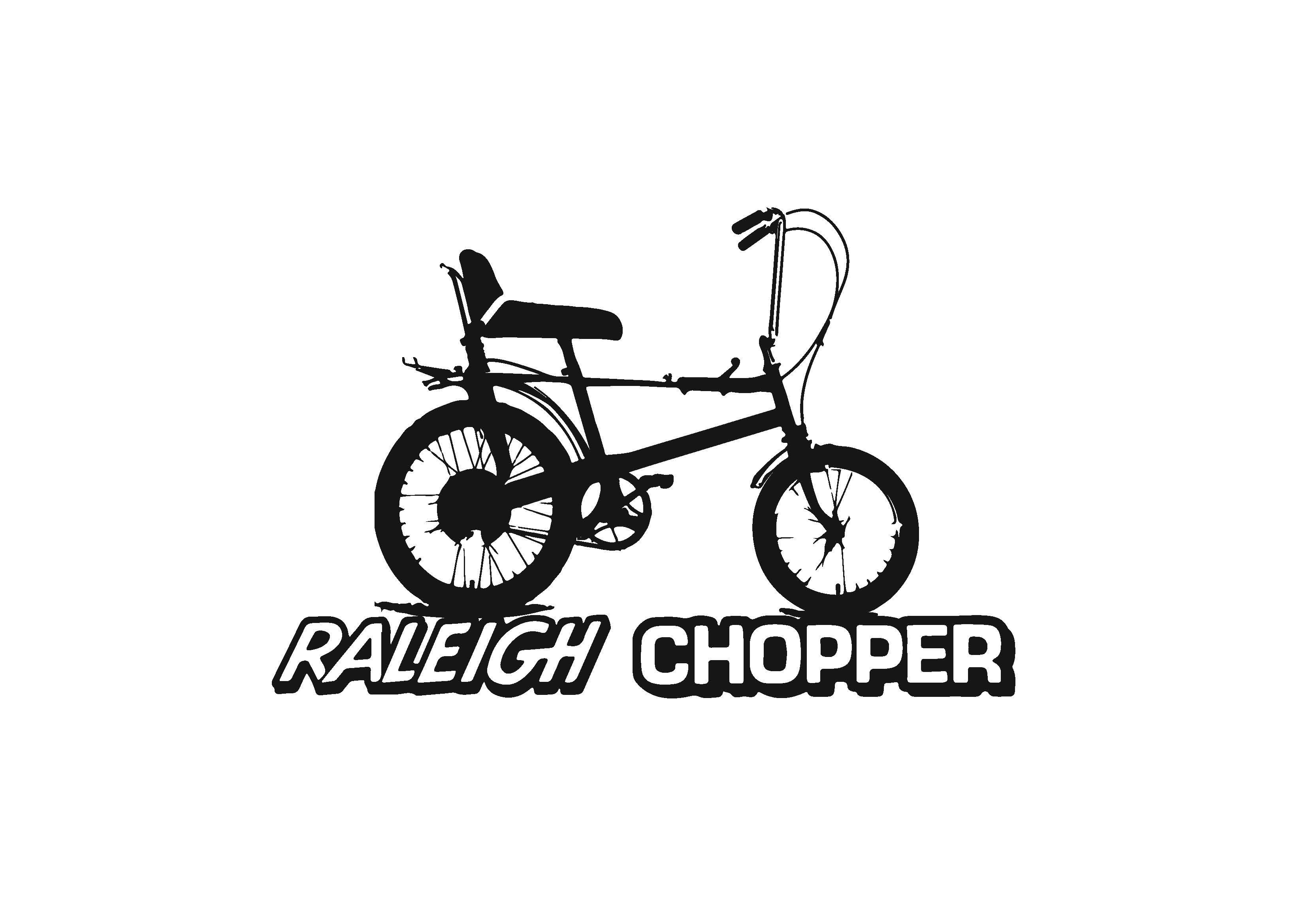 3308x2339 Adobe Illustrator Vector Image Of A Raleigh Chopper