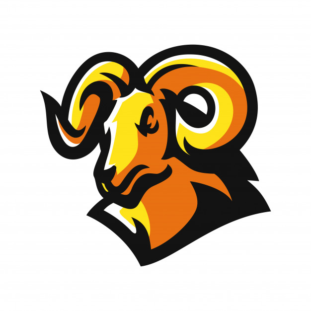 626x626 Ram, Goat Esport Gaming Mascot Logo Template Vector Premium Download