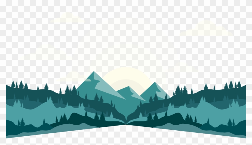 840x485 Collection Of Free Landscape Vector Mountain Range
